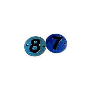 Numbers Pole Plastic