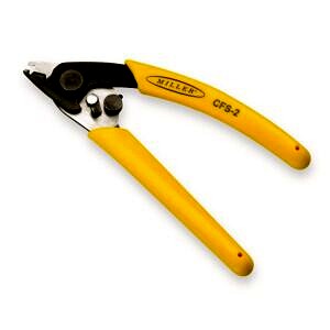 Dual Hole CFS-2 Fibre Buffer & Jacket Stripper Yellow Outer Jacket 2mm-3mm Buffer 250µm