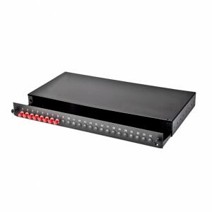 Fibre Patch Panel ST MM 8 Way Simplex