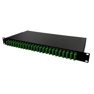 Fibre Patch Panel SC/APC SM 48 Way Duplex