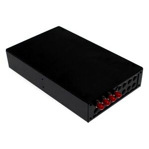 Fibre Optic Breakout Box 4 Way Outside Connectors MM ST Simplex Fibre Optic Breakout Box 4 Way Outside Connectors MM ST Simplex