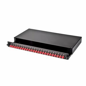 Fibre Patch Panel ST MM 24 Way Simplex