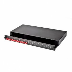 Fibre Patch Panel FC SM 24 Way Simplex