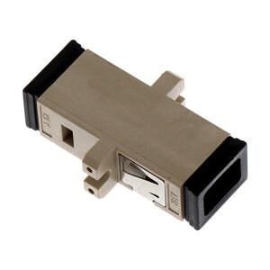 Fibre Optic Adaptor MTRJ Duplex MM Black