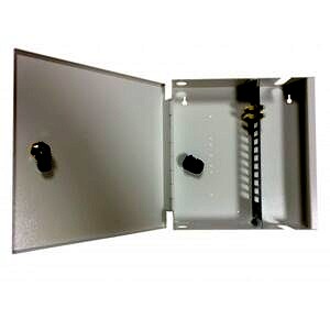 Fibre Optic Breakout Box Lockable 8 Way MM LC Simplex Loaded