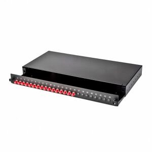 Fibre Patch Panel ST MM 16 Way Simplex