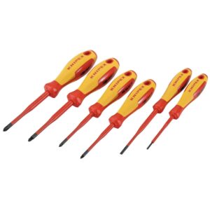 Knipex 1000V Phillips' Slotted Screwdriver Set 6 Piece