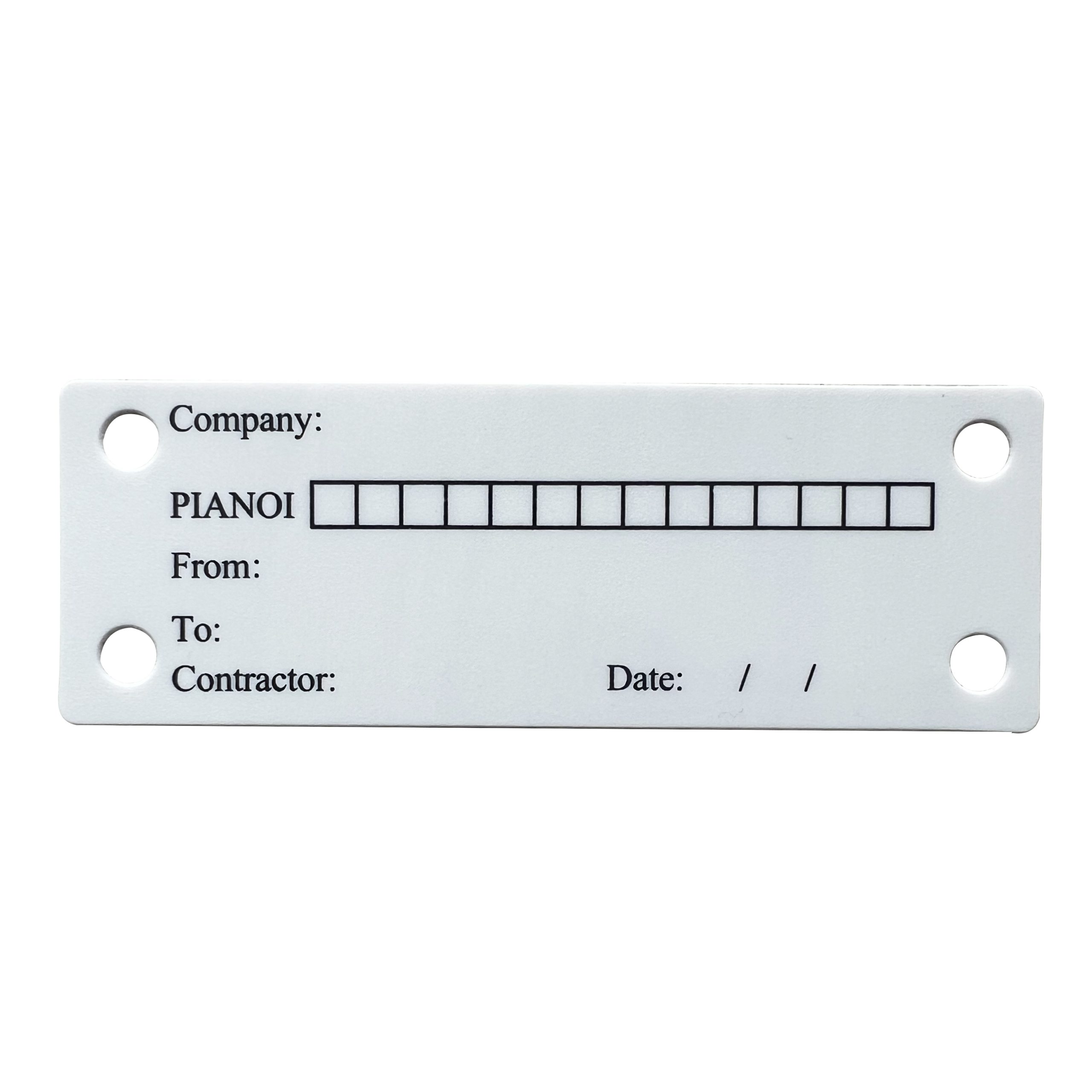 PIANOI Labels White (pk 250) PIANOI Labels White (pk 250)