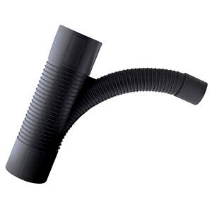 Swept Tee PVC Grey 96.5mm OD to 53.9mm OD