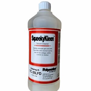 Polywater SqueekyKleen Gel Filled Cable Cleaner 0.95 Litre Polywater SqueekyKleen Gel Filled Cable Cleaner 0.95 Litre