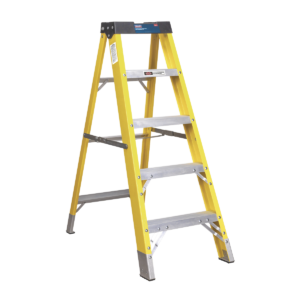 4 Tread Fibreglass Stepladder