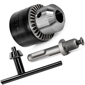 Keyed Chuck With SDS Adaptor & Key 1.5mm - 13mm