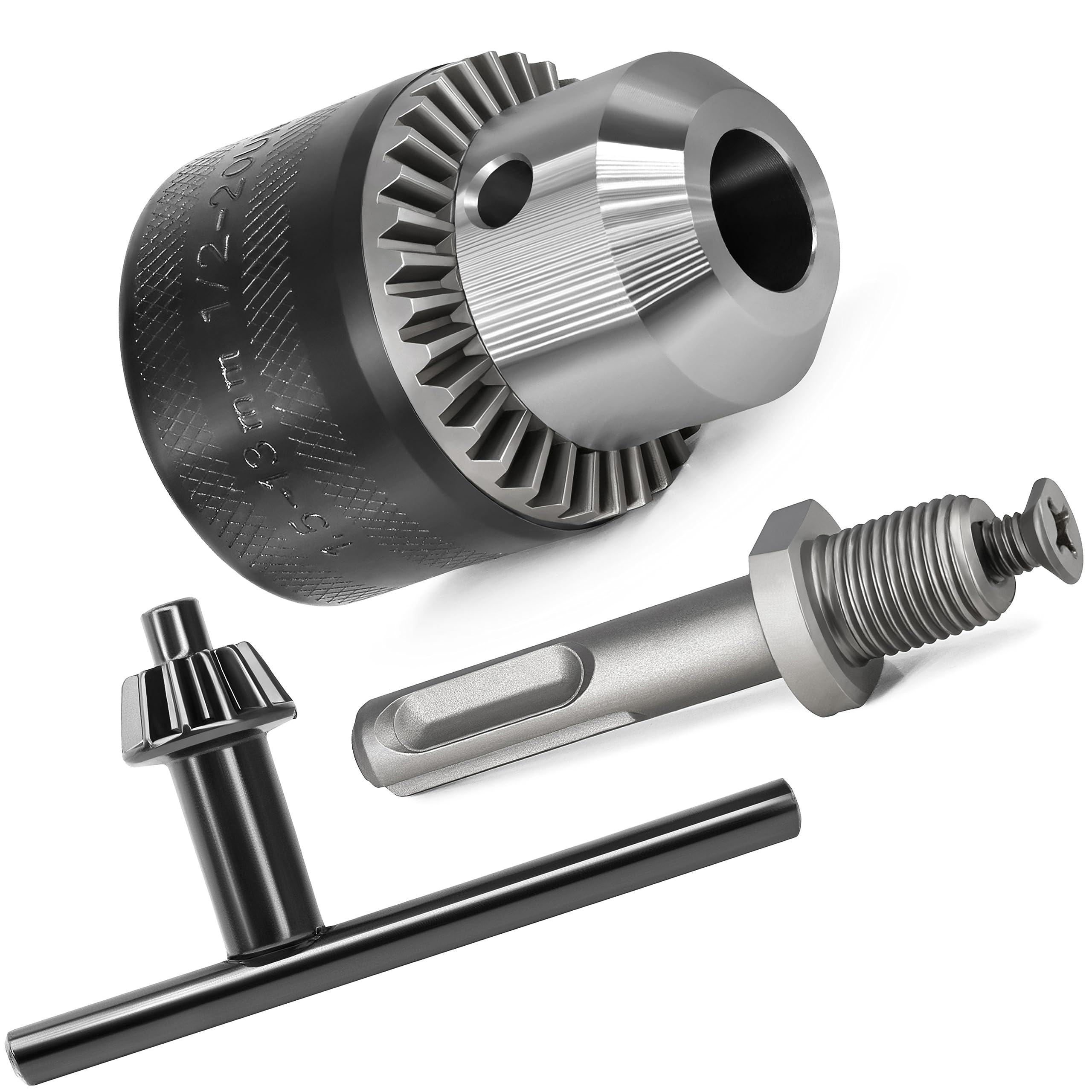 Keyed Chuck With SDS Adaptor & Key 1.5mm - 13mm Keyed Chuck With SDS Adaptor & Key 1.5mm - 13mm