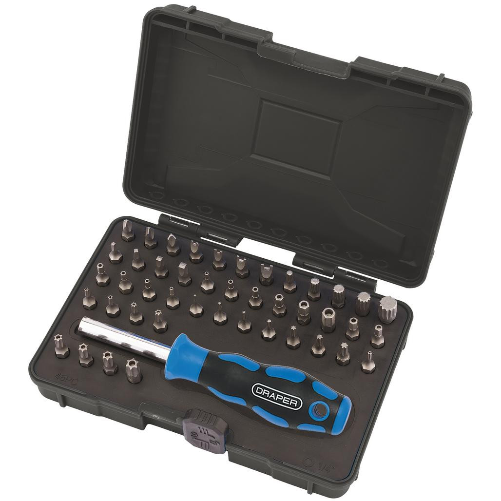 Security Screwdriver Bit and Driver Set (45 Piece) Security Screwdriver Bit and Driver Set (45 Piece)